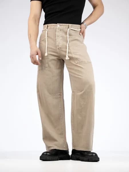 شلوار بگ برند PULL & BEAR